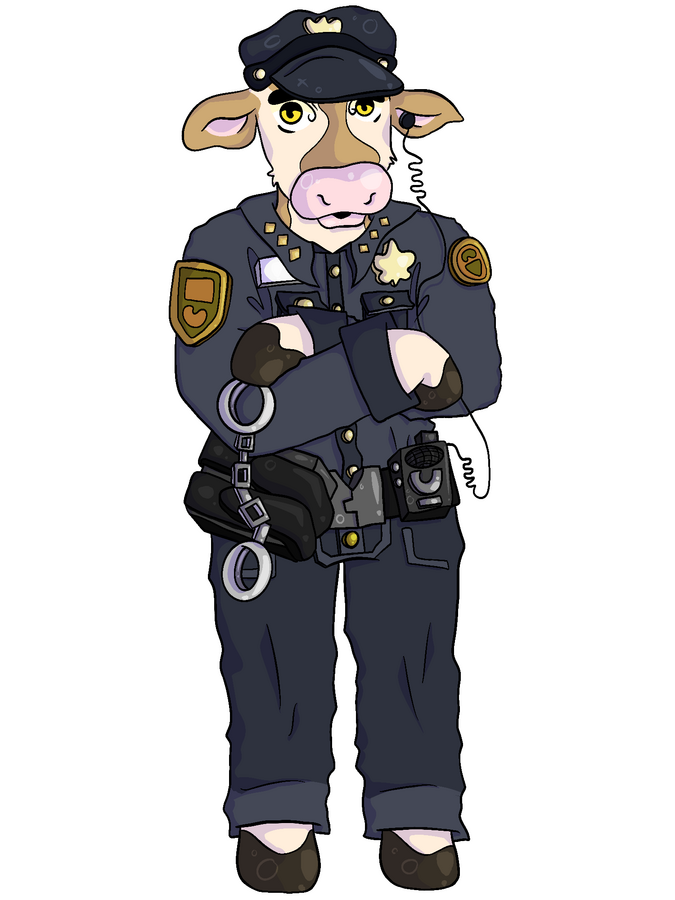 Police Cow