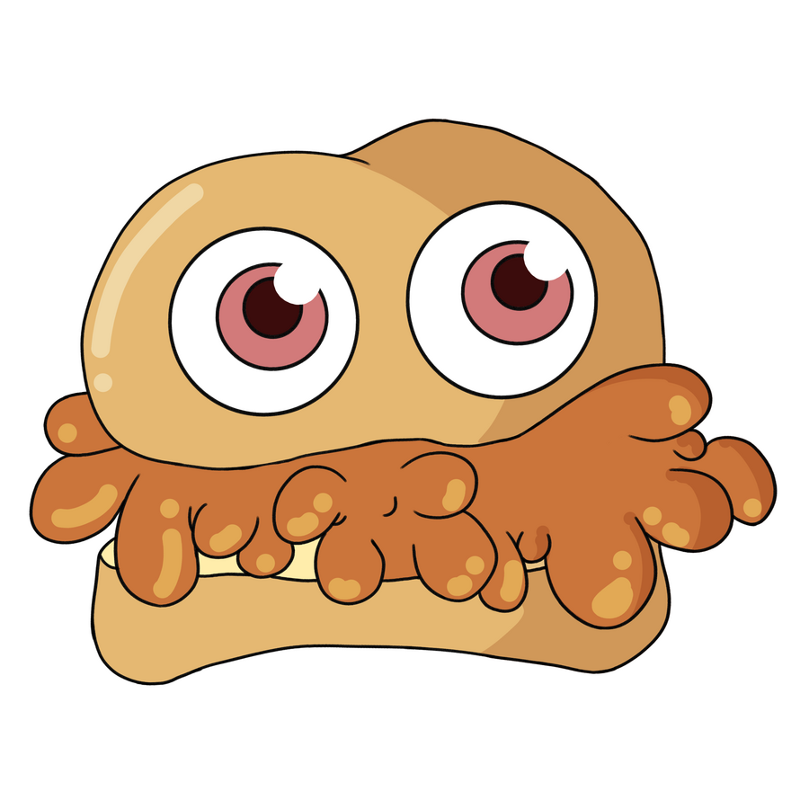 Sloppy Joe PNGTuber Closed-Mouth Frame