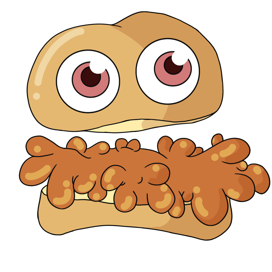 Sloppy Joe PNGTuber Open-Mouth Frame